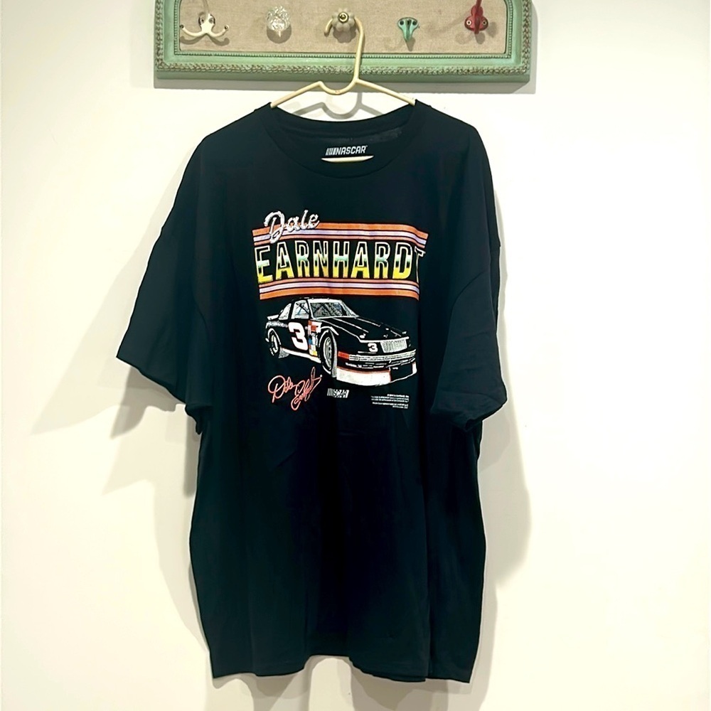 Nascar Men's Dale Earnhardt Cotton Graphic Tee Short Sleeves NWOT men’s xxxl blk